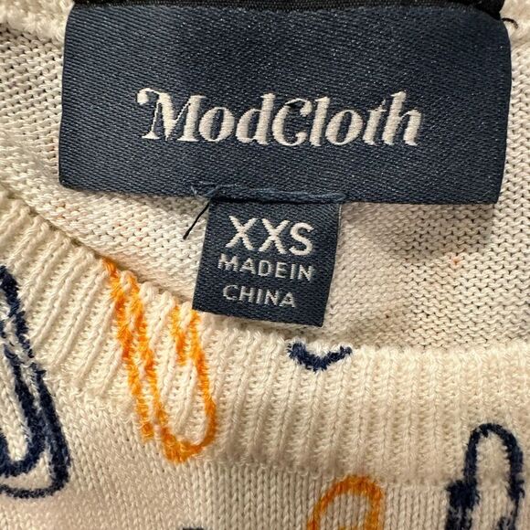 Modcloth artfully yours paper clip sweater - Picture 4 of 5